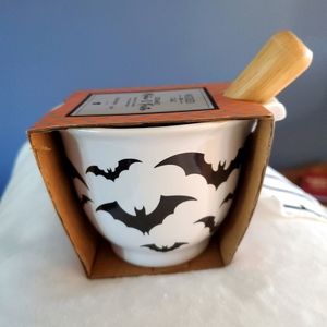 Mortar and Pestle with bats